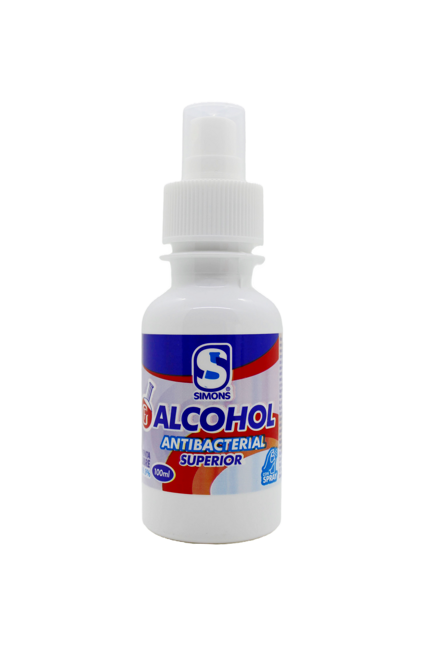 ALCOHOL ANTIBACTERIAL SUPERIOR 100ML