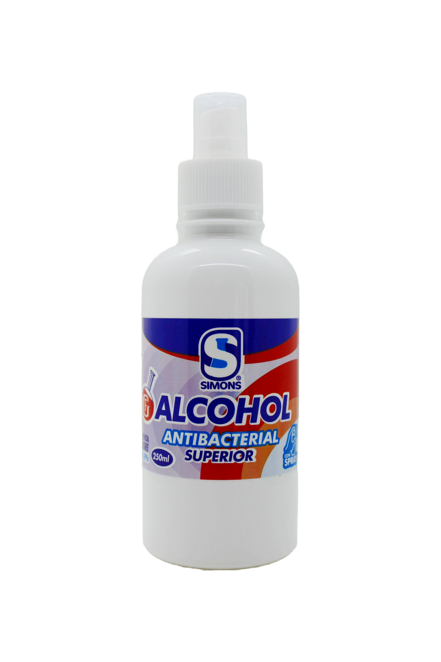 ALCOHOL ANTIBACTERIAL SUPERIOR 250ML