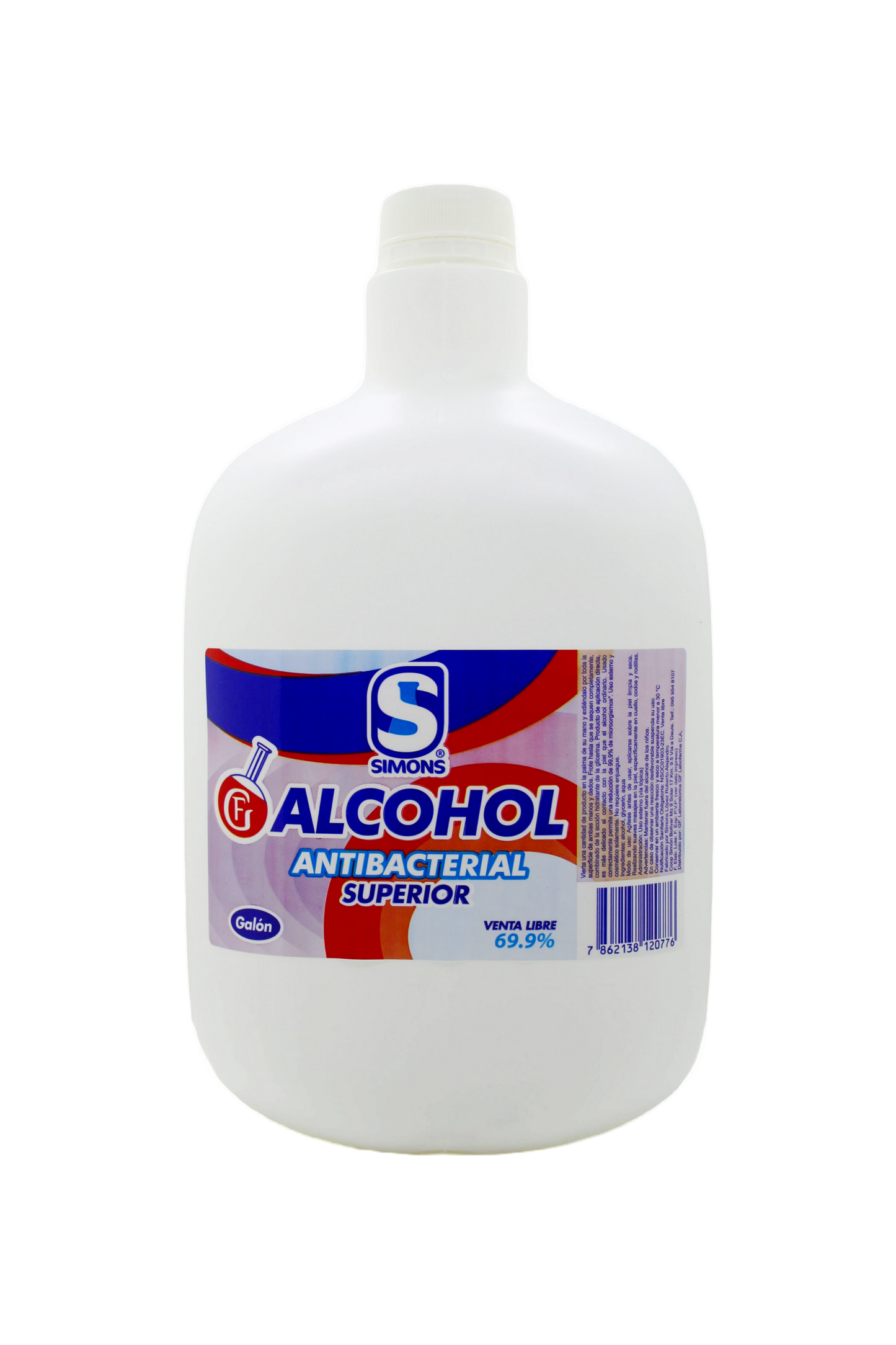 ALCOHOL ANTIBACTERIAL SUPERIOR 1 GALON