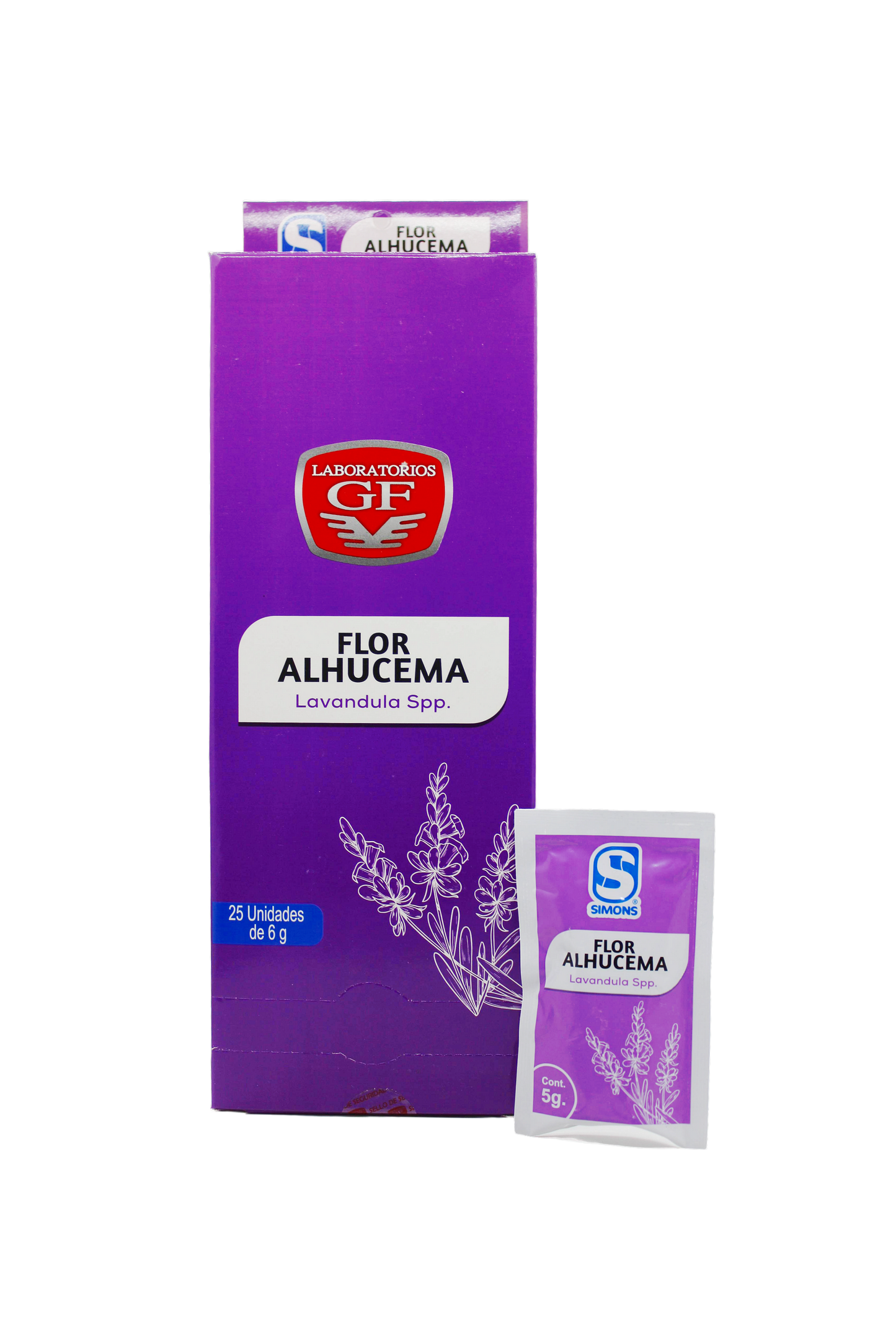 LAVENDER BOX OF 25 UNITS