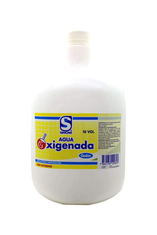 AGUA OXIGENADA SIMONS 1 GALON