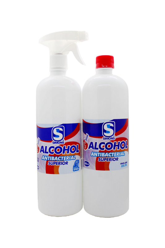 ALCOHOL ANTIBACTERIAL SUPERIOR 1000ML