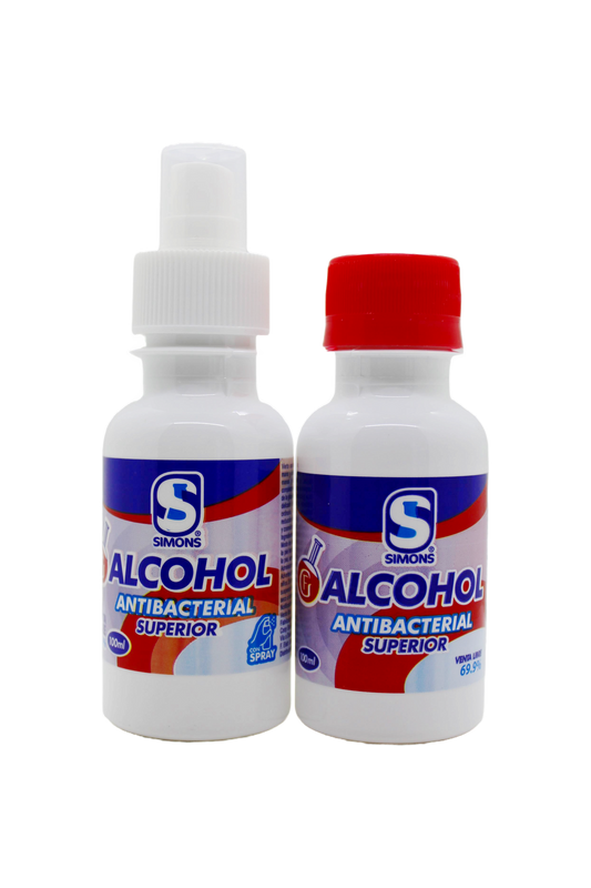 ALCOHOL ANTIBACTERIAL SUPERIOR 100ML