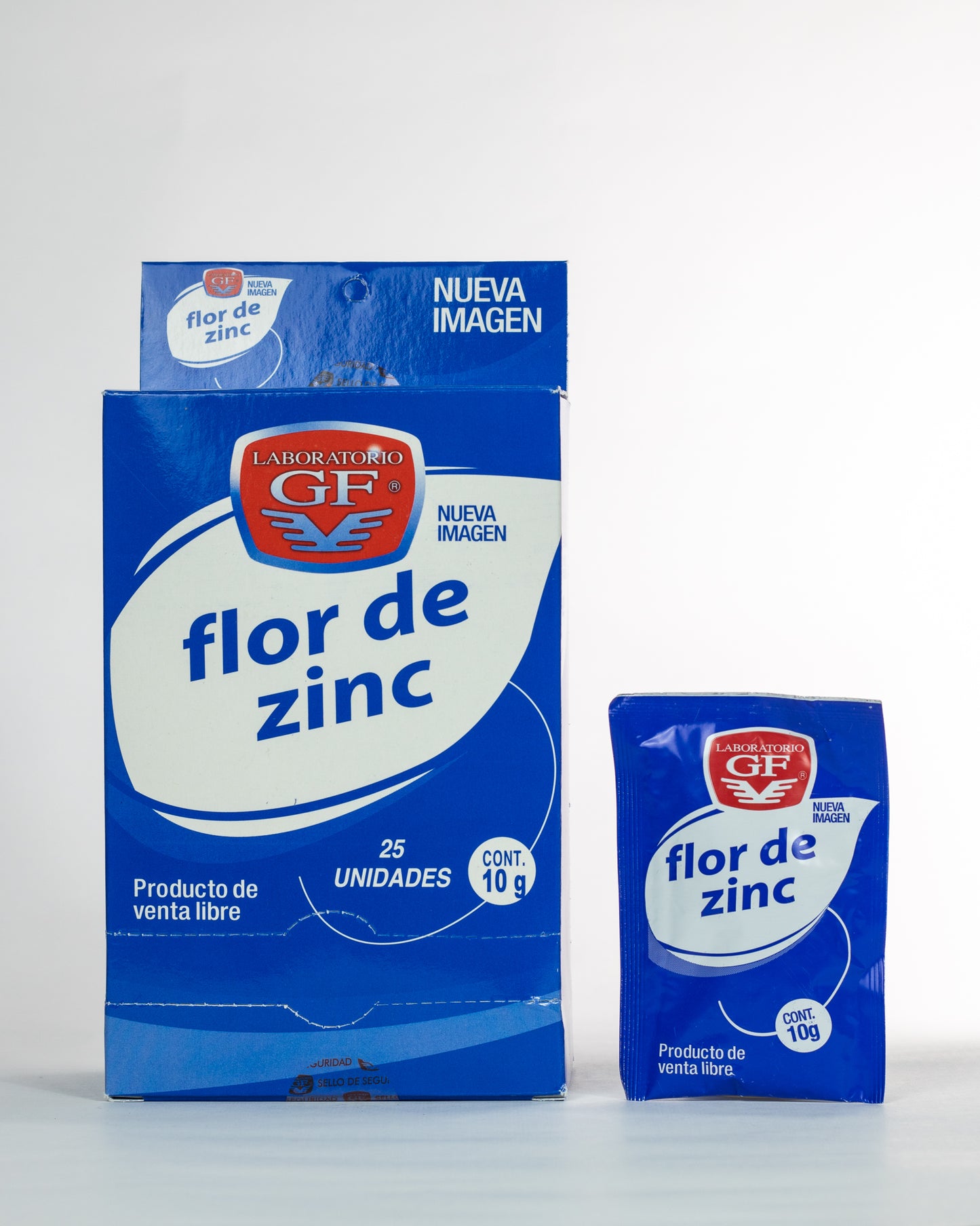 FLOR DE ZINC CAJA DE 25 UND