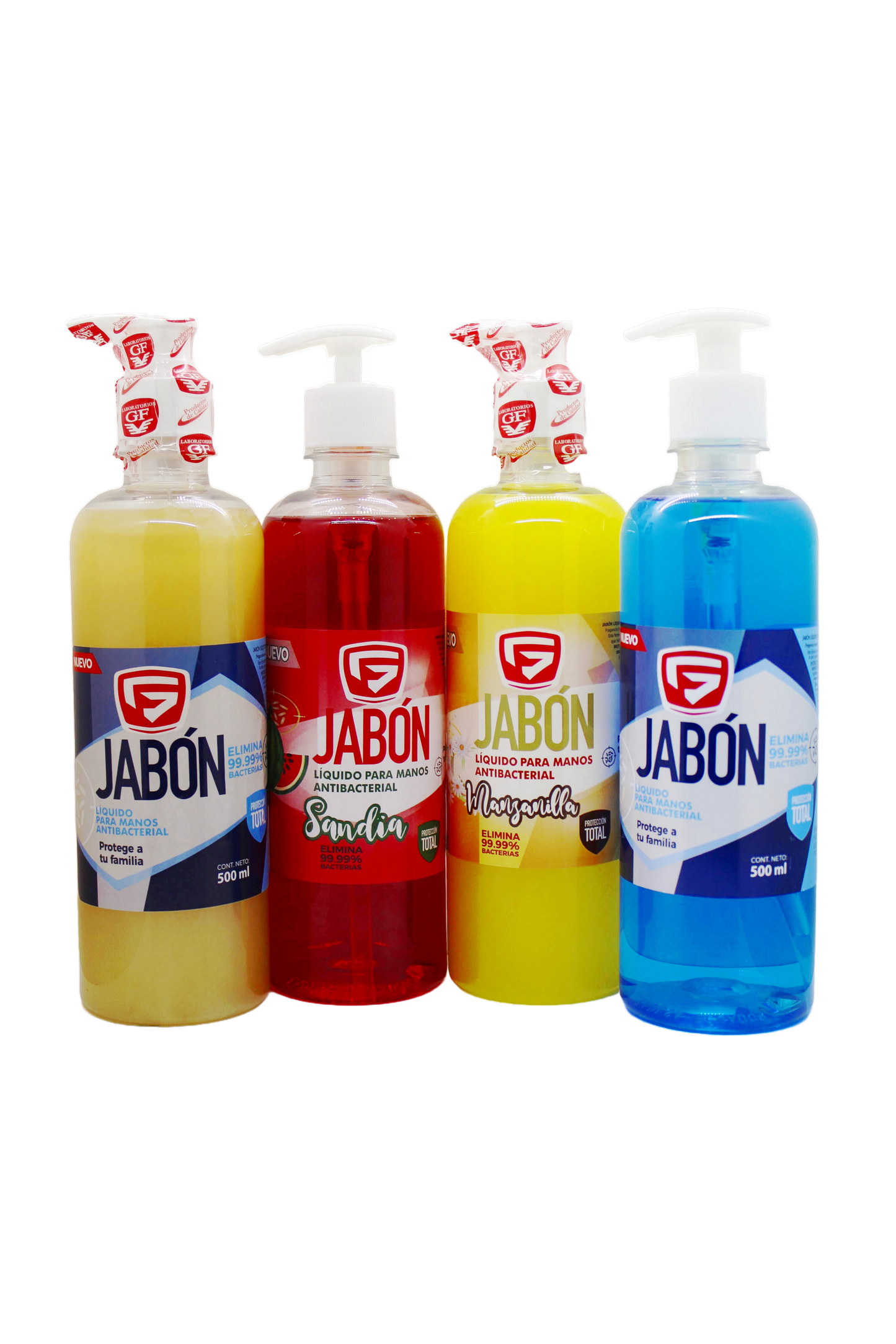 JABÓN LÍQUIDO ANTIBACTERIAL 500ML