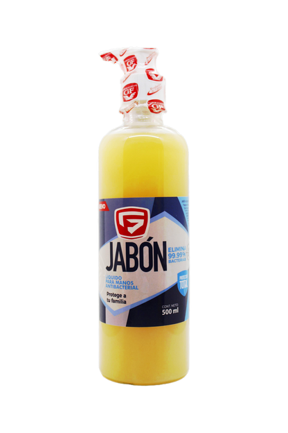 JABÓN LÍQUIDO ANTIBACTERIAL 500ML