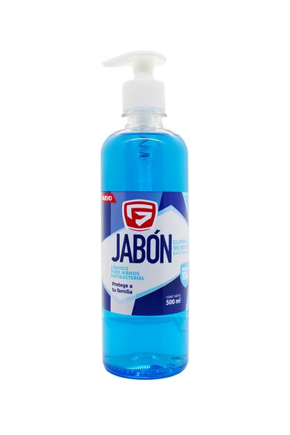 JABÓN LÍQUIDO ANTIBACTERIAL 500ML