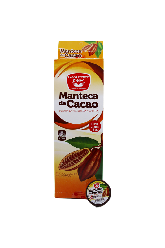 MANTECA DE CACAO 8G CAJA DE 24 UND