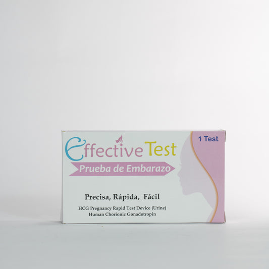 PRUEBA DE EMBARAZO EFFECTIVE TEST